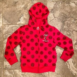Disney Parks girls size Medium Minnie Mouse jacket